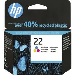 HP 22 Original Tintenpatrone C9352AE Cyan, Magenta, Gelb Produktbild