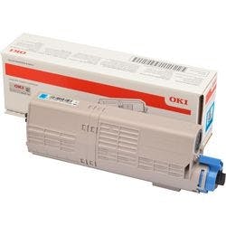 OKI Original Tonerkartusche C532/MC573 46490403 Cyan Produktbild