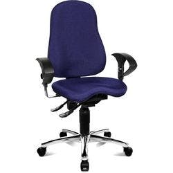 TOPSTAR Ergonomischer Bürostuhl Sitness® 10 Stoff Blau Produktbild