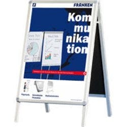 Franken Kundenstopper DIN A1 Aluminium Wetterbeständig Produktbild