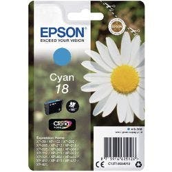 Epson 18 Original Tintenpatrone C13T18024012 Cyan Produktbild