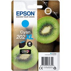 Epson 202XL Original Tintenpatrone C13T02H24010 Cyan Produktbild