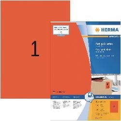 HERMA 4402 Multifunktionsetiketten SuperPrint Rot Rechteckig 100 Etiketten pro Packung Produktbild