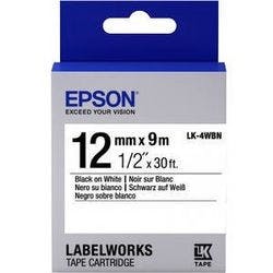 Epson Schriftband LK-4WBN weiß 12 mm Produktbild