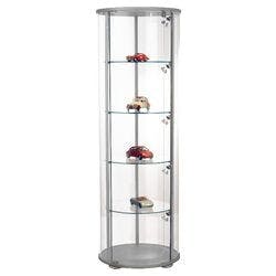 Kerkmann Vitrine Expoline Transparent 545 x 545 x 1.800 mm Produktbild