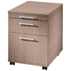 Hammerbacher Rollcontainer AC20/N Nussbaum 428 x 580 x 590 mm Produktbild