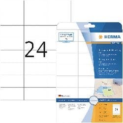 HERMA 4685 Multifunktionsetiketten SuperPrint Transparent Rechteckig 600 Etiketten pro Packung Produktbild