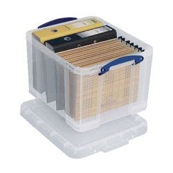 Really Useful Box Aufbewahrungsbox 35CCB 35 L Transparent Kunststoff 48 x 39 x 31 cm Produktbild