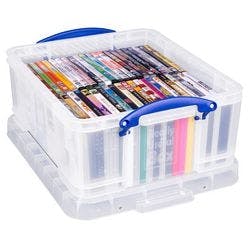 Really Useful Box Aufbewahrungsbox 18C 18 L Transparent Kunststoff 48 x 39 x 20 cm Produktbild