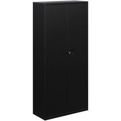Bisley Universal Schrank Stahl 4 Fachböden abschließbar 914 x 400 x 1.950 mm Schwarz Produktbild