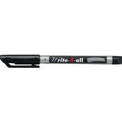 STABILO write-4-all Write-4-all Permanentmarker Fein Rundspitze 0.7 mm Schwarz Produktbild