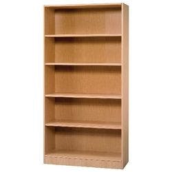Hammerbacher Melaminharzbeschichtete Spanplatte Regal 4 Fachböden 1.000 x 400 x 2.004 mm Braun Buche Produktbild