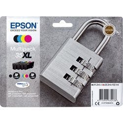 Epson 35XL Original Tintenpatrone C13T35964010 Schwarz, Cyan, Magenta, Gelb Multipack 4 Stück Produktbild