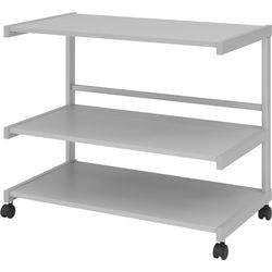 Hammerbacher Bürowagen Hellgrau Stahl, Melaminharzbeschichtete Spanplatte 18B3/5 805 x 430 x 670 mm Produktbild