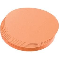 Franken Kreis Moderationskarten 9,5 x 9,5 cm Papier Orange 500 Stück Produktbild