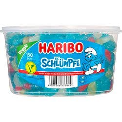 Haribo Fruchtgummi Die Schlümpfe 150 Stück à 9 g Produktbild