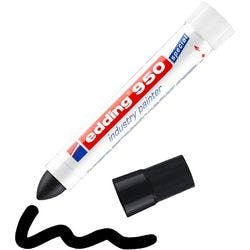 edding 950 Permanent Industrie-Marker Schwarz Extra Breit Rundspitze 10 mm Produktbild