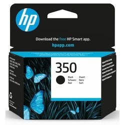 HP 350 Original Tintenpatrone CB335EE Schwarz Produktbild