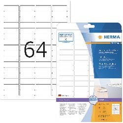 HERMA 4201 Etiketten SuperPrint Weiß Rechteckig 1600 Etiketten pro Packung Produktbild