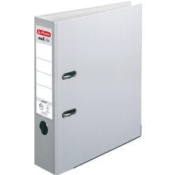 herlitz maX.file protect Ordner DIN A4 80 mm Grau 2 Ringe 5480900 Pappkarton, PP (Polypropylen) Texturiert Hochformat Produktbild