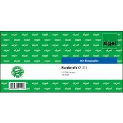 Sigel Kurzmitteilung KF213 1/3 DIN A4 100 Blatt Produktbild