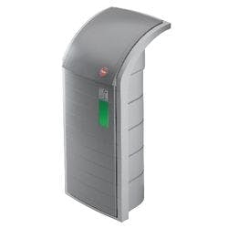 Hailo Abfalleimer Profiline WSB 120 Grau 45 x 50 x 110 cm Produktbild