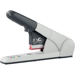 Leitz Extrastarkes Blockheftgerät 5551 Vollstreifen 80 Blatt Weiß K6 - K12 Metall, Kunststoff Produktbild