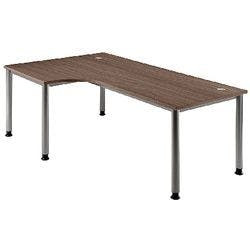 Hammerbacher Matrix Höhenverstellbar Schreibtisch Walnuss 4 Füße 2.000 (B) x 1.200 (T) x 760 (H) mm Aluminium, Holz, Kunststoff, Spanplatte Produktbild