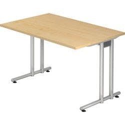 Schreibtisch 120x80x72cm Ahorn mA Produktbild Print Hauptbild L