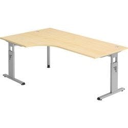 Hammerbacher Ecktisch Ahorn-Nachbildung 2.000 x 1.200 x 680 x 650 - 850 mm Produktbild