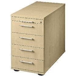 Hammerbacher Standcontainer SC53/3 Ahorn-Nachbildung 428 x 800 x 760 mm Produktbild