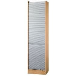Hammerbacher Rollladenschrank Braun, Silber 500 x 400 x 2.004 mm Produktbild