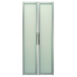 Hammerbacher Glas-Rahmentür Matrix Silber 790 x 19 x 1.840 mm Produktbild