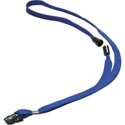 DURABLE Textilband Clip 6,5 x 44 cm Blau 10 Stück Produktbild