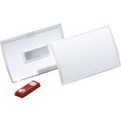 DURABLE Click-Fold Namensschilder Magnet 9,5 x 6 cm PP (Polypropylen) 10 Stück Produktbild