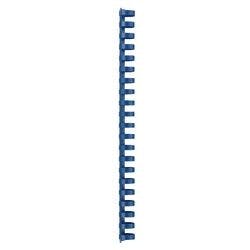 GBC Polyvinylchlorid Plastikbinderücken Blau 19.0 mm 165 Blatt DIN A4 100 Stück Produktbild