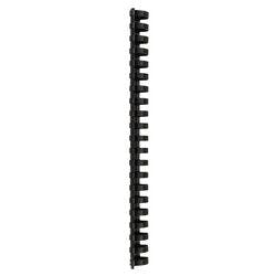 GBC Kunststoff Plastikbinderücken Schwarz 32 mm 280 Blatt DIN A4 50 Stück Produktbild