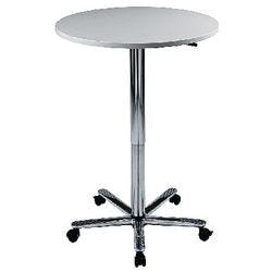 Hammerbacher Höhenverstellbar Säulentisch Säulenfuß 800 (B) x 75 (T) x 1.140 (H) mm ABS (Acrylnitril-Butadien-Styrol), Spanholz Produktbild