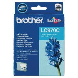 Brother LC970C Original Tintenpatrone Cyan Produktbild