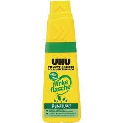 UHU Alleskleber Flinke Flasche ReNature Flüssig Transparent 40 g 46340 Produktbild