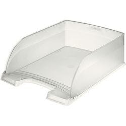 Leitz Plus Briefablage 5233 Jumbo DIN A4 Transparent Frost 25,5 x 35,7 x 10,3 cm Produktbild