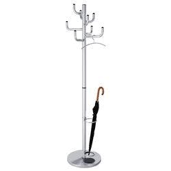 Kerkmann Garderobenständer 8 Haken Aluminium Silber Produktbild
