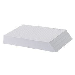 König & Ebhardt Karierter Notizblock 98 x 20 mm Weiß 170 Blatt Produktbild