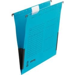 Viking Hängetaschen DIN A4 Blau Kraftkarton (RC) 5 Stück Produktbild