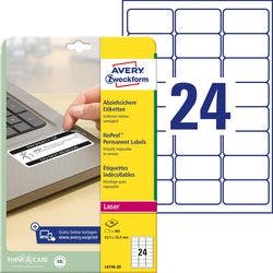 Etiketten AVERY Abziehsicher L6146-20 Produktbild