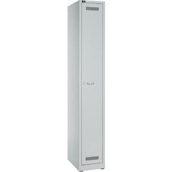 Bisley Light LIGHT Metall Schließfach 1 Tür 1 abteile Schlüssel 300 x 500 x 1.850 mm Hellgrau Produktbild