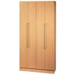 Hammerbacher Schrank SolidPlus Braun 1.000 x 420 x 2.004 mm Produktbild