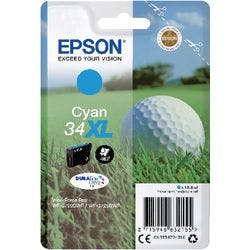 Epson 34XL Original Tintenpatrone C13T34724010 Cyan Produktbild