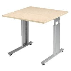 Geramoebel Schreibtisch Speed Office Ahorn-Nb. 800 x 800 x 820 x 68 - 82 mm Produktbild