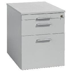 Geramoebel Rollcontainer Speed Office 2 Schubladen Lichtgrau 430 x 600 x 566 mm Produktbild